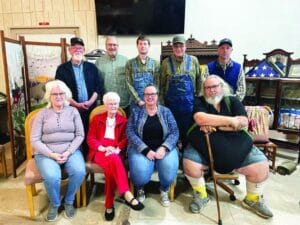 Front Row: (L to R) Lynn Shepard, Eleanor Cooper, Tina Didreckson (Secretary) Jake Rankin.  Back Row: (L to R): Ron White (Vice President), Jim Calvin, Trevor Keckler (Treasurer) Steve Seaton (President), John LaRance